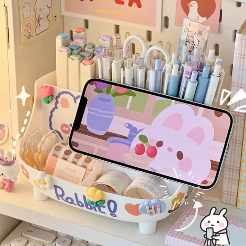 Kawaii Large-capacity Cute Stationery Organizer