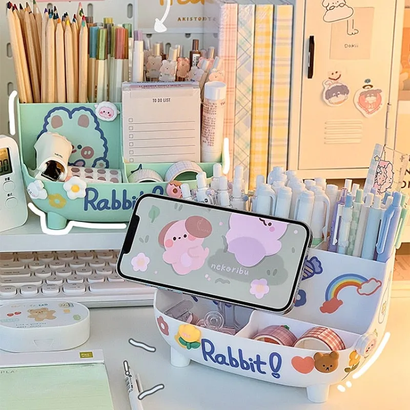 Kawaii Large-capacity Cute Stationery Organizer