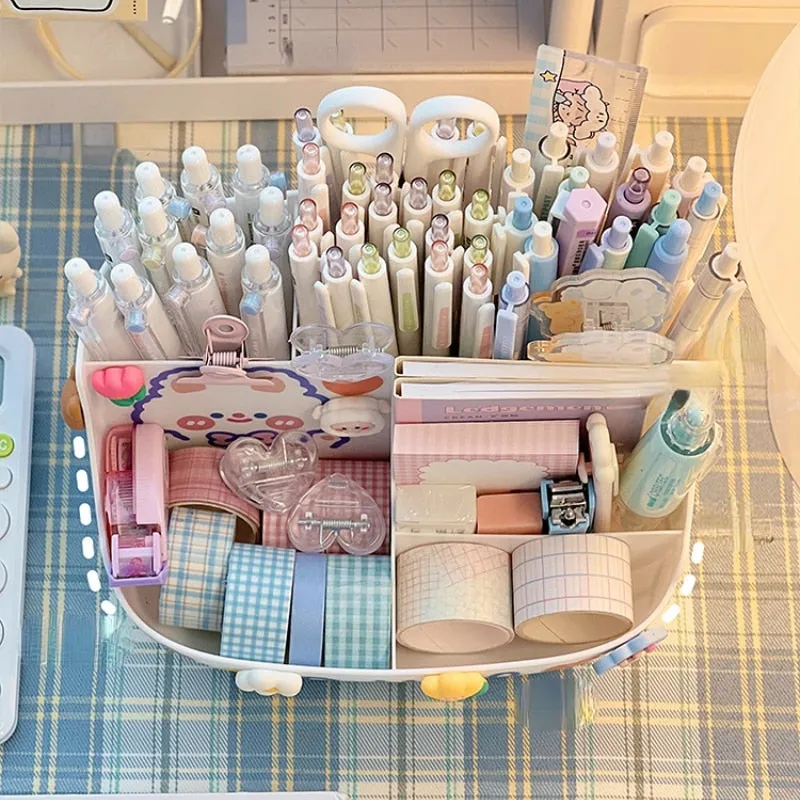 Kawaii Large-capacity Cute Stationery Organizer