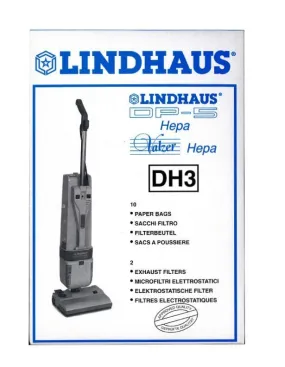 Lindhaus DH3 Paper Bags (10 pack)