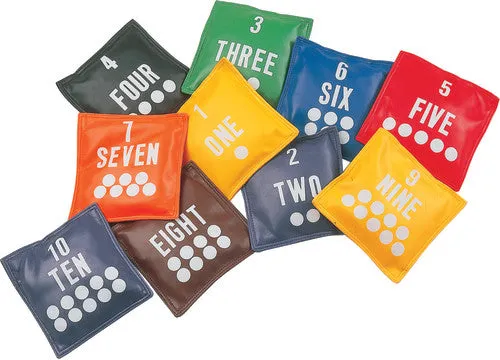 Numbered Bean Bags