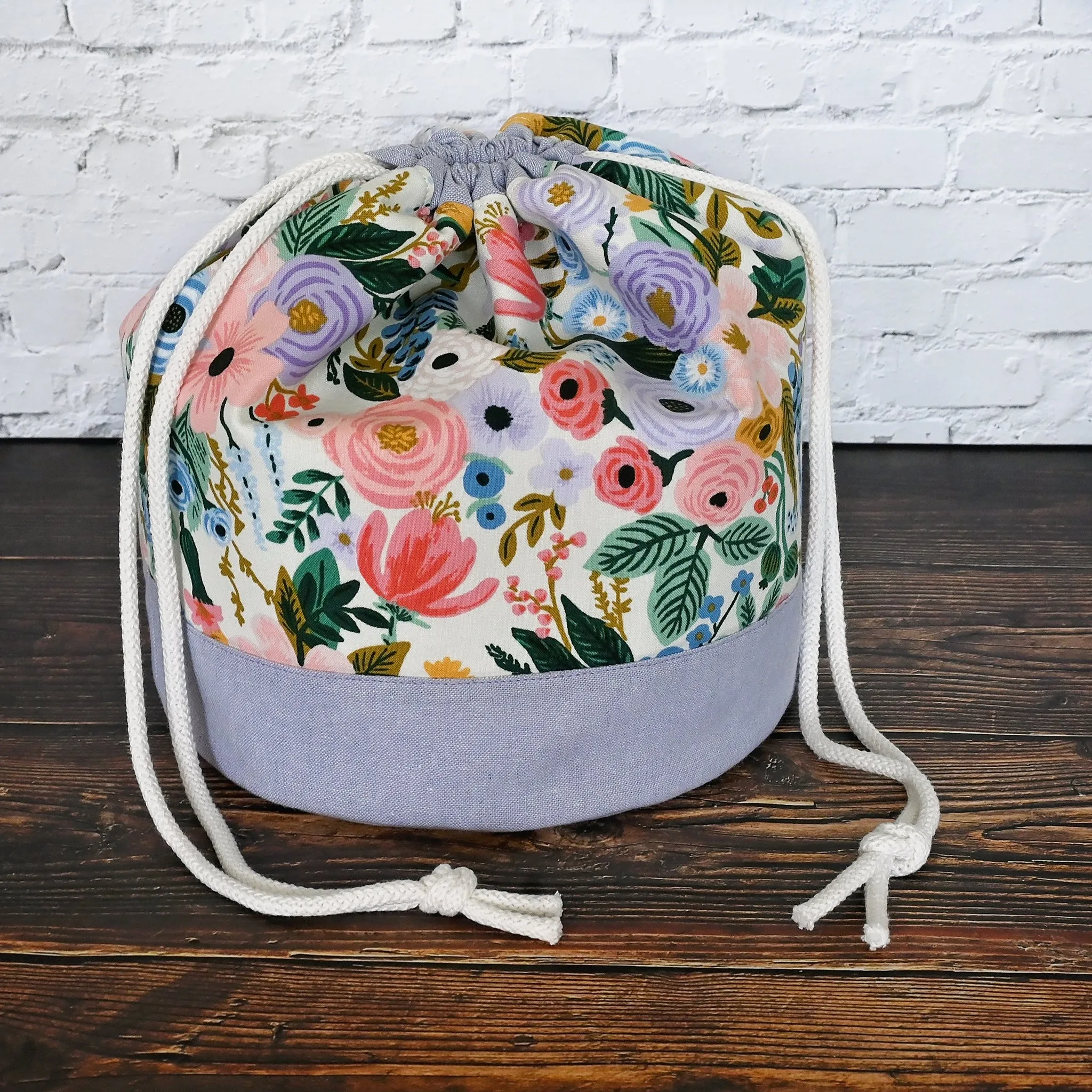 Pastel Garden Party Bucket Bag