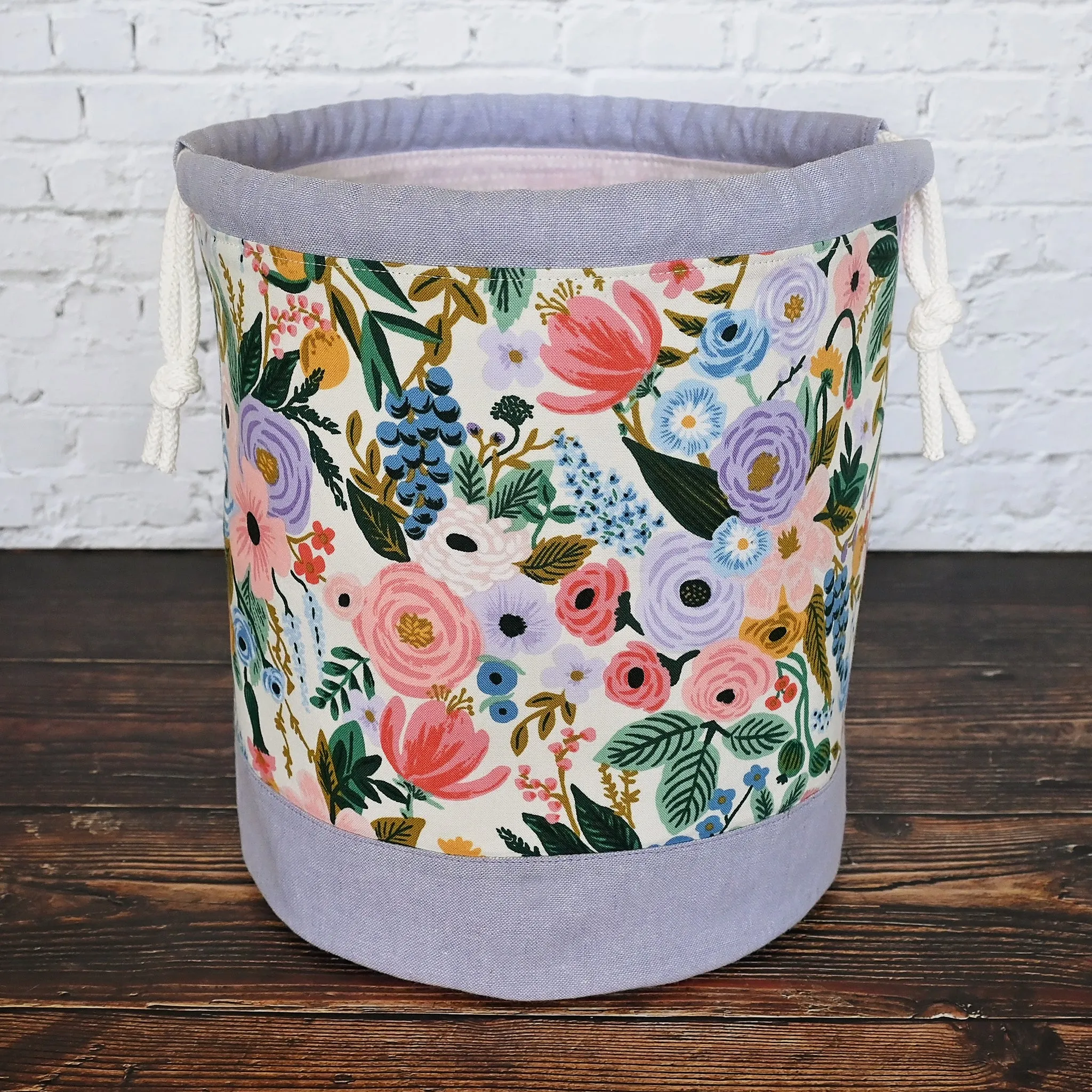 Pastel Garden Party Bucket Bag