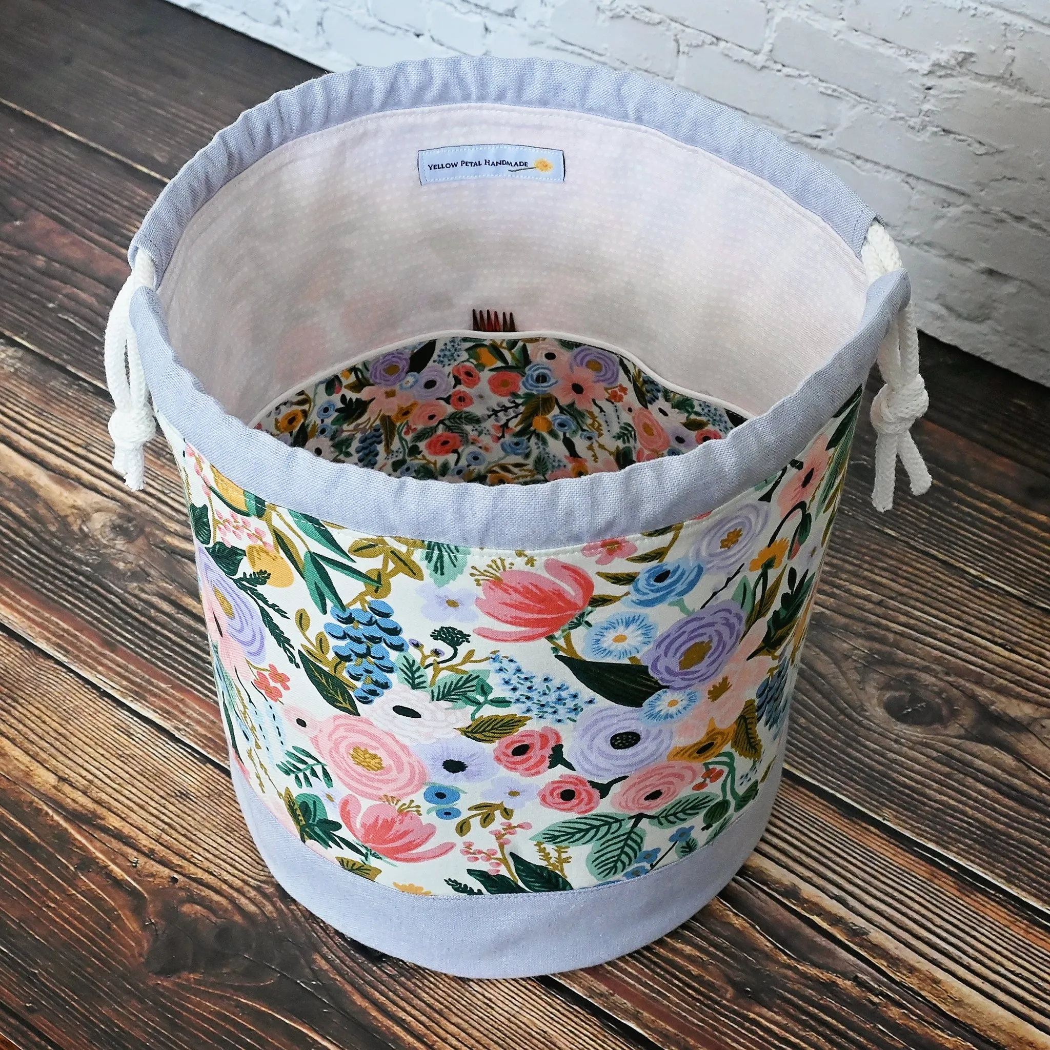 Pastel Garden Party Bucket Bag
