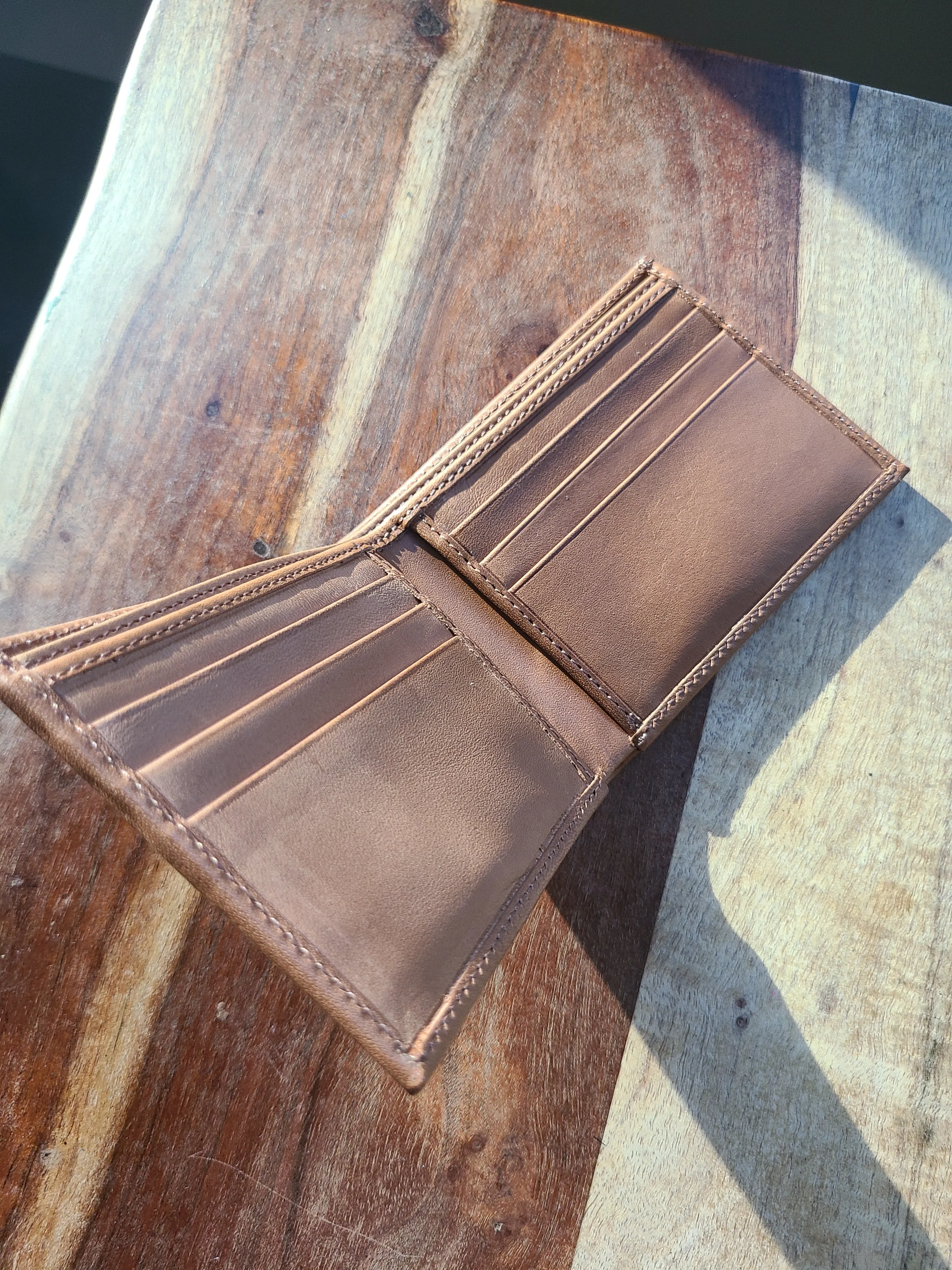 "Like Butter" Lambskin Leather Bifold Wallet