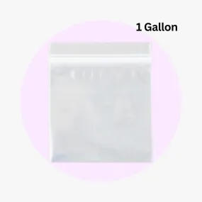 Reclosable Zipper Bags 1 Gallon