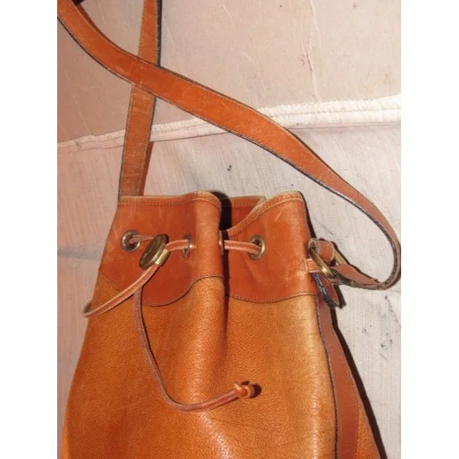 Salvatore Ferragamo Vintage Pursesdesigner Purses Chestnut Brown Leather Satchel
