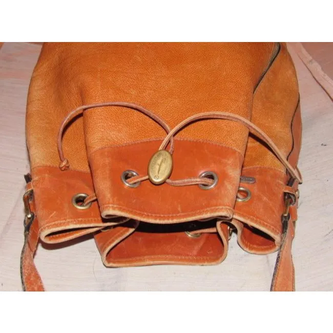 Salvatore Ferragamo Vintage Pursesdesigner Purses Chestnut Brown Leather Satchel