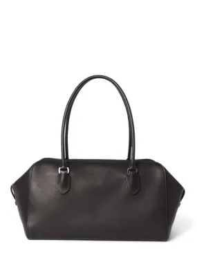 The Row   E/W Bowling lux grain leather bag 